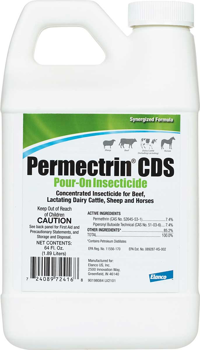 PERMECTRIN CDS POUR ON INSECTICIDE