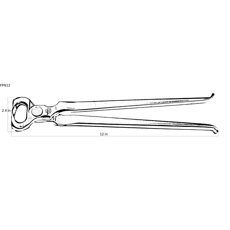 FOOTPRO 12" RACE NIPPER