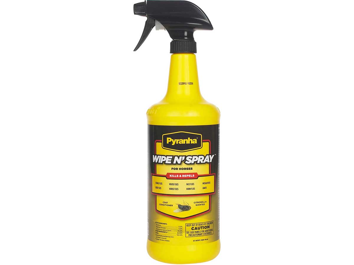 PYRANHA WIPE-N-SPRAY FLY SPRAY