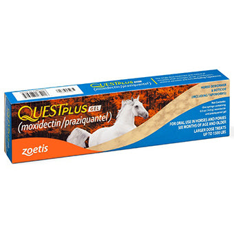 QUEST PLUS GEL EQUINE DEWORMER