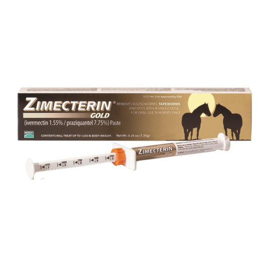 ZIMECTERIN GOLD EQUINE DEWORMER
