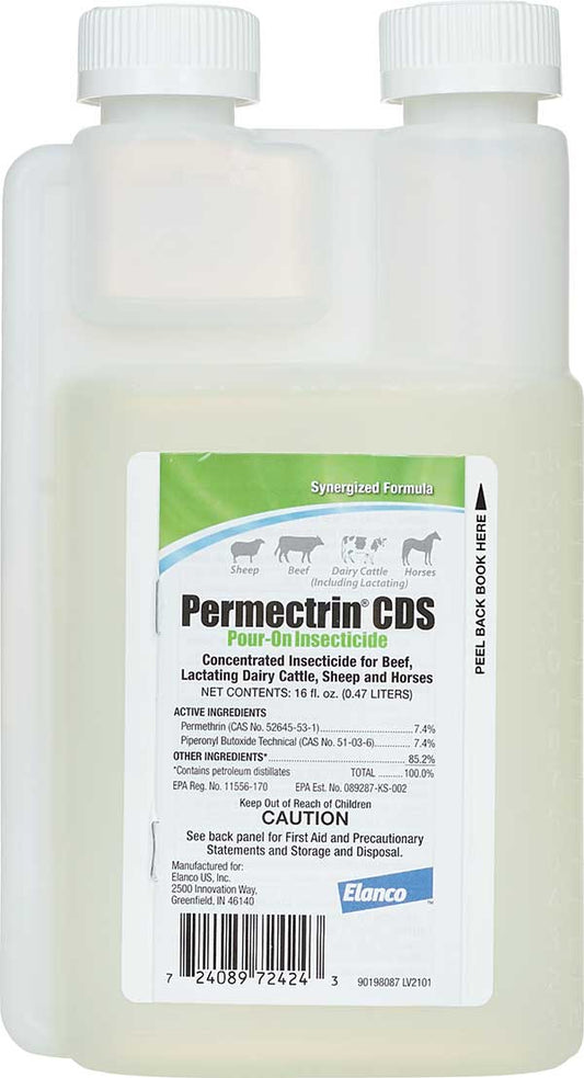 PERMECTRIN CDS POUR ON INSECTICIDE
