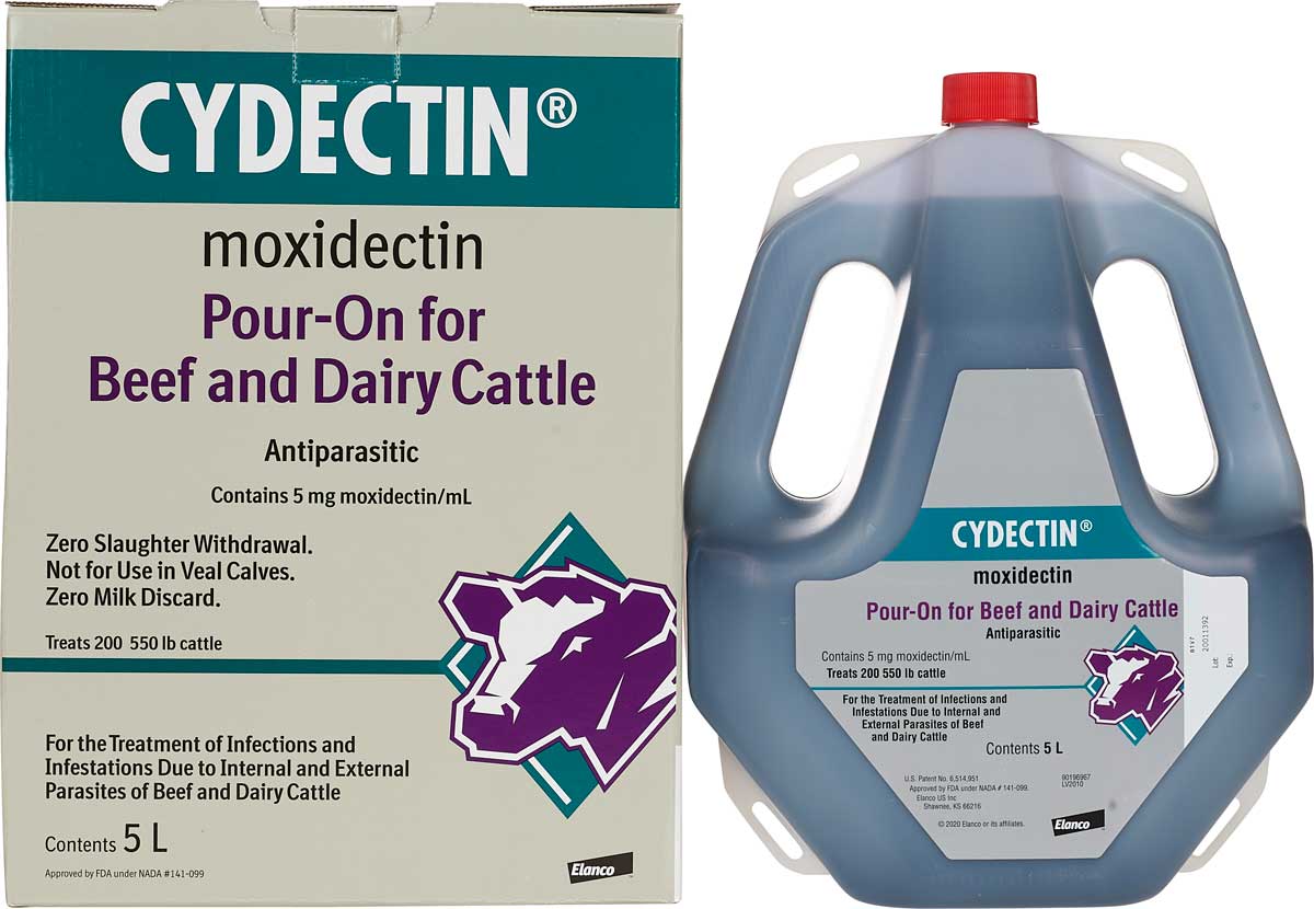 CYDECTIN POUR ON DEWORMER