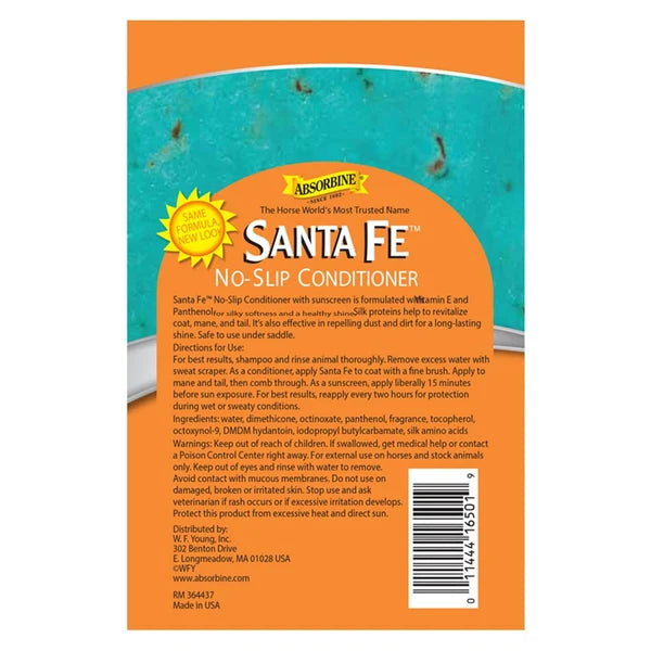 SANTA FE COAT CONDITIONER AND SUNSCREEN 32OZ SPRAY