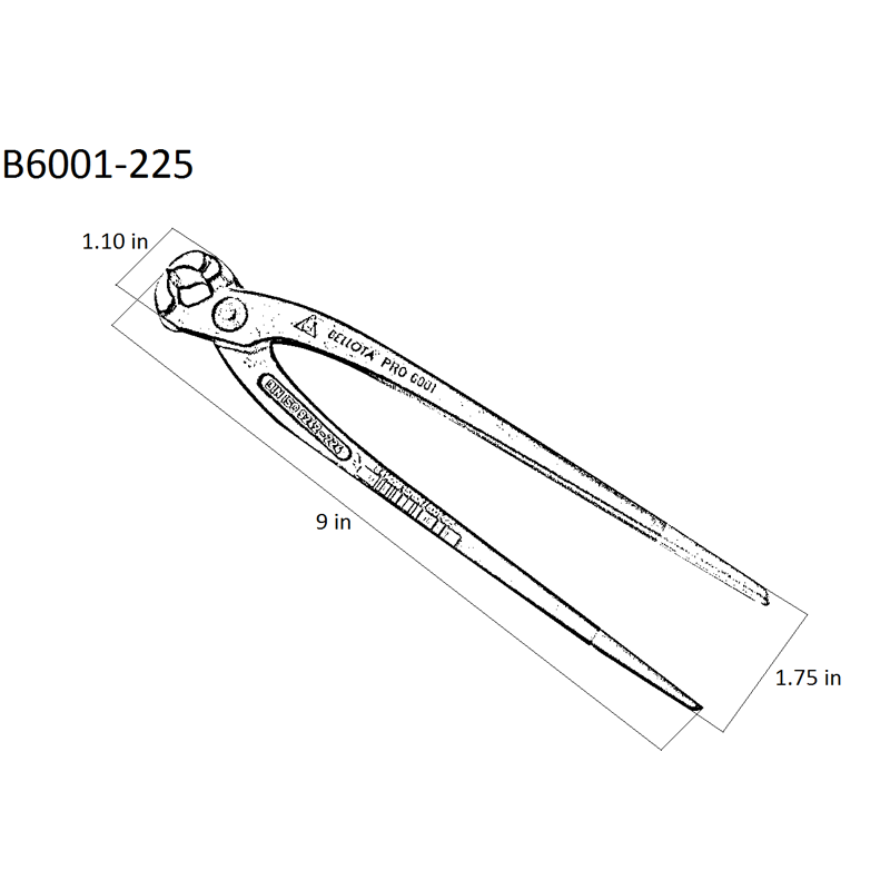 BELLOTA NAIL CUTTER