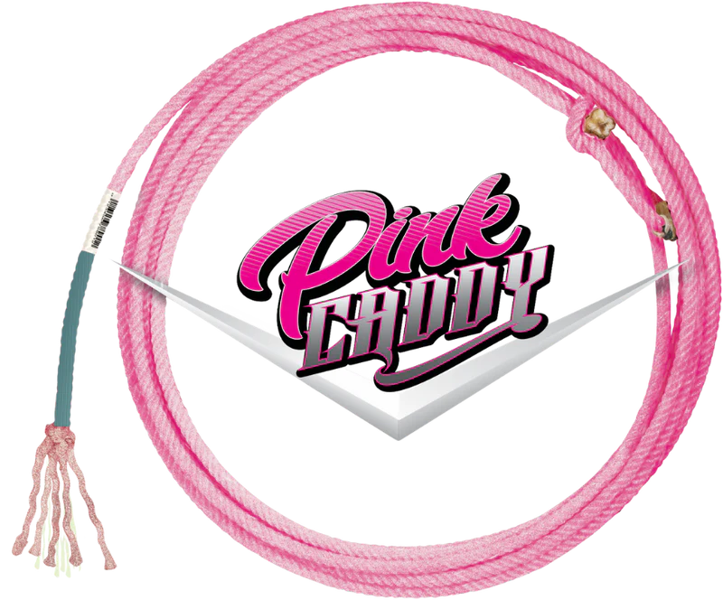 LONESTAR CALF ROPE PINK CADDY