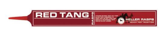 HELLER RASP RED TANG