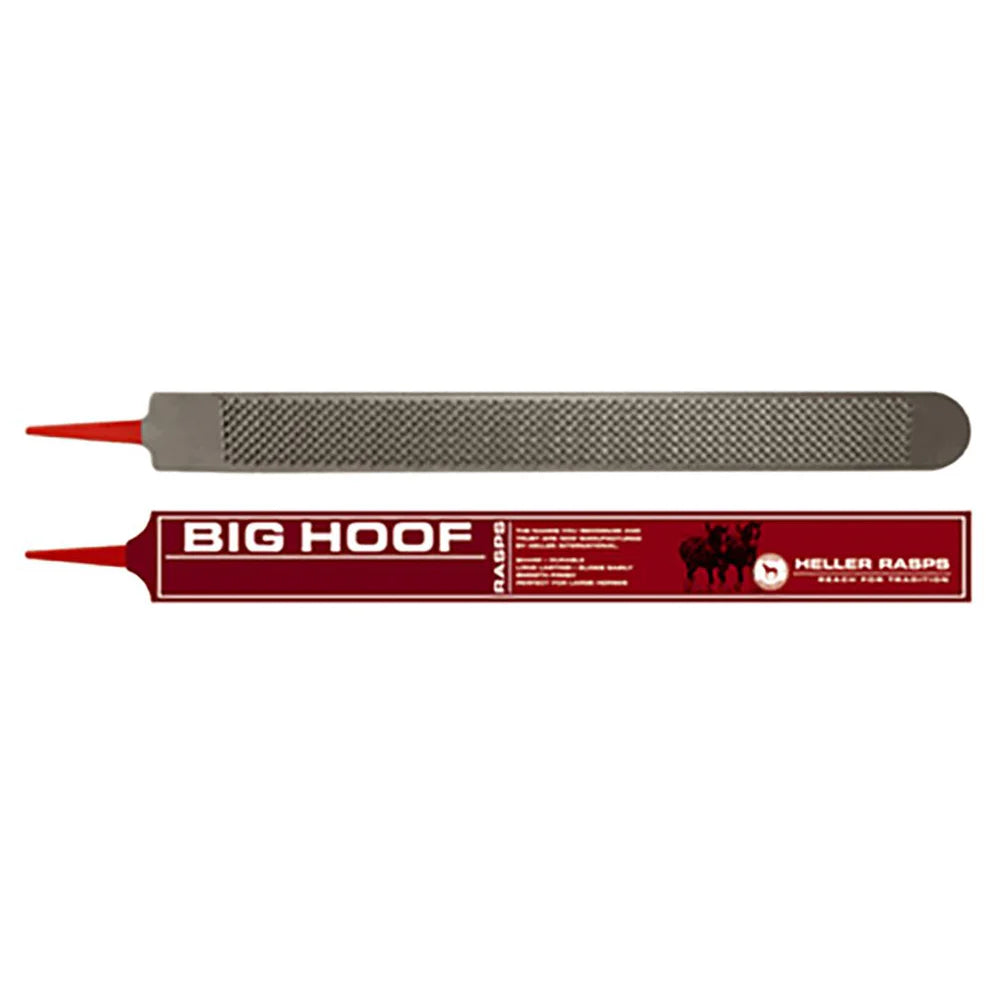 HELLER RASP RED TANG - 17" BIG HOOF
