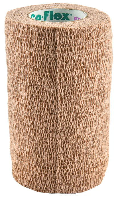 COFLEX VET COHESIVE BANDAGE 4IN X 5 YARD