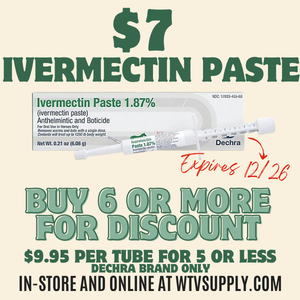 APPLE FLAVORED IVERMECTIN PASTE 1.87% BY DECHRA