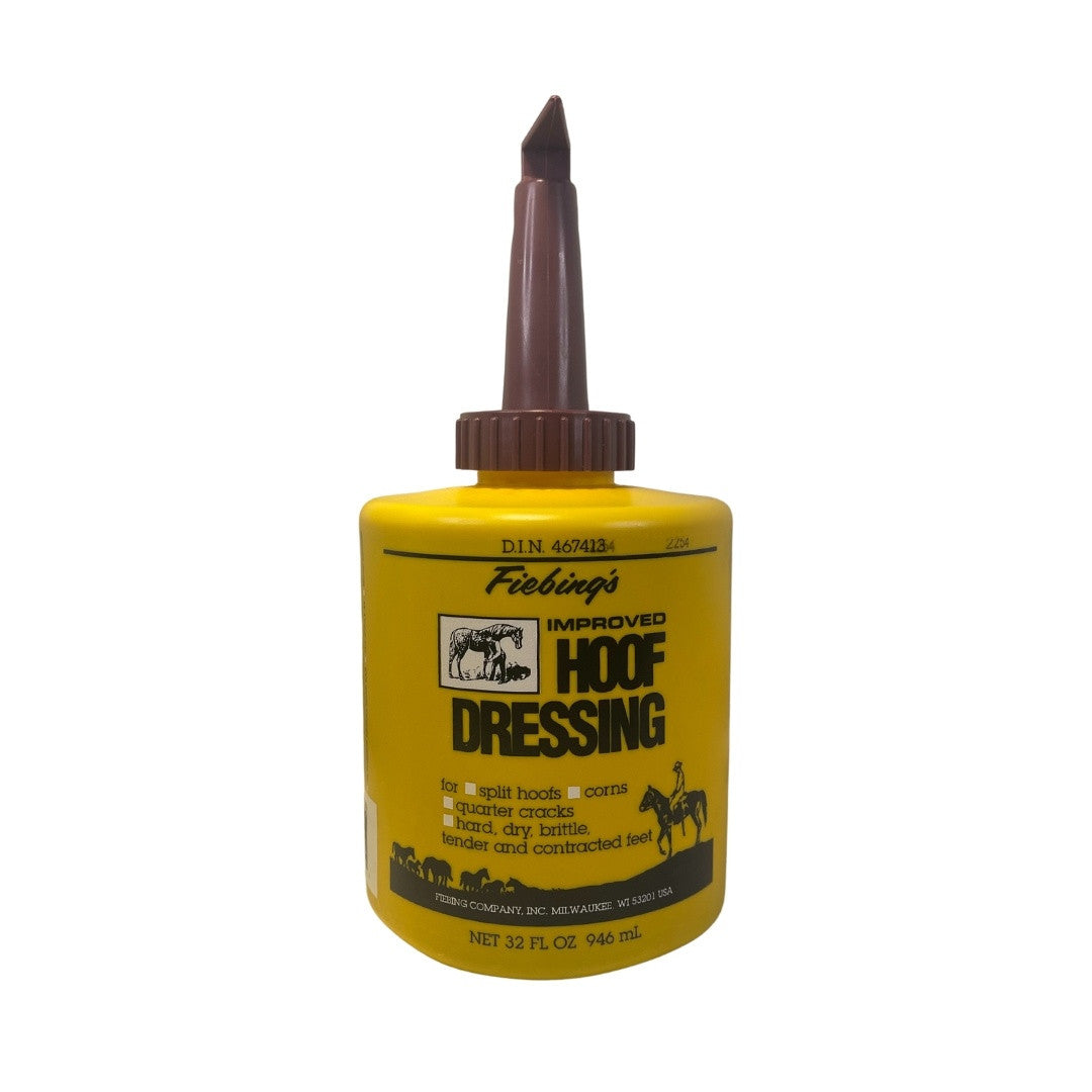 FIEBINGS HOOF DRESSING 32OZ WITH BRUSH