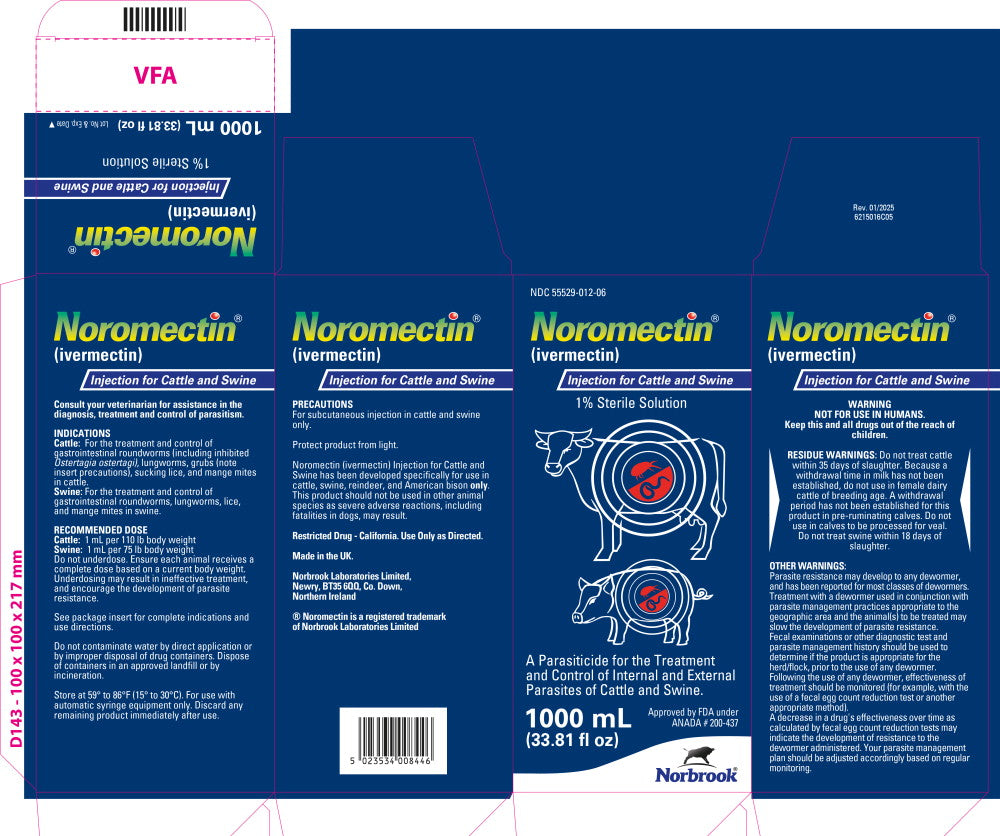 NOROMECTIN (1% IVERMECTIN) INJECTABLE