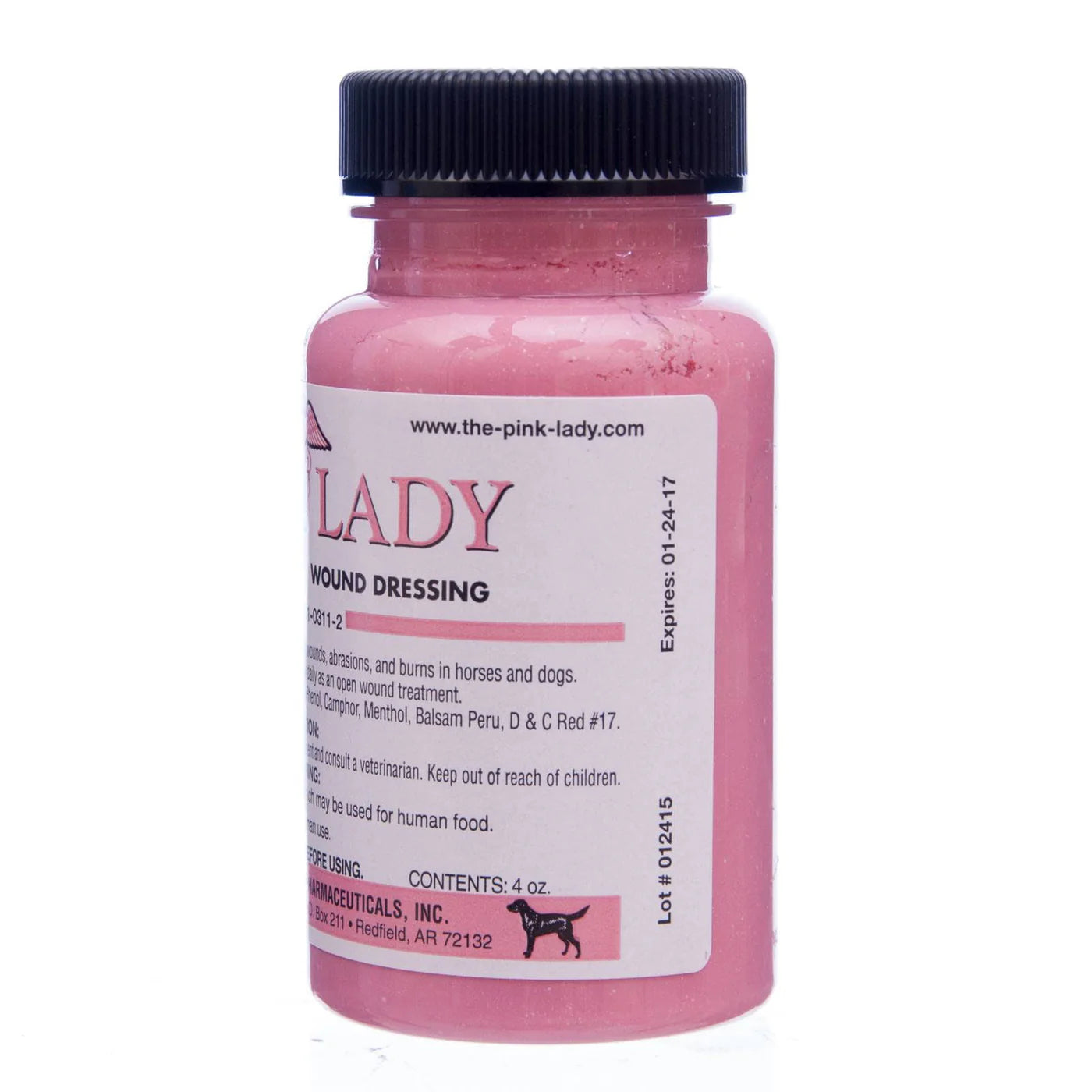 THE ORIGINAL PINK LADY WOUND DRESSING 4OZ