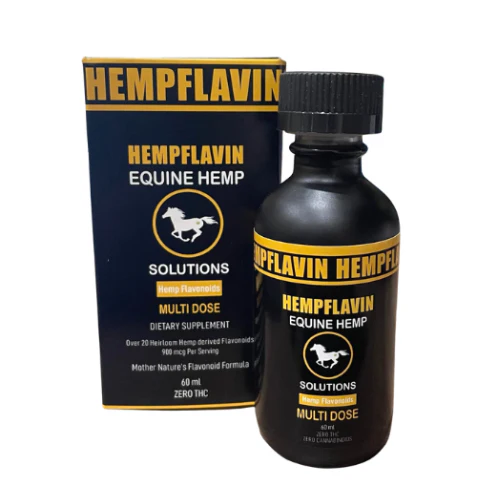 equine hemp solutions hempflavin liquid multidose